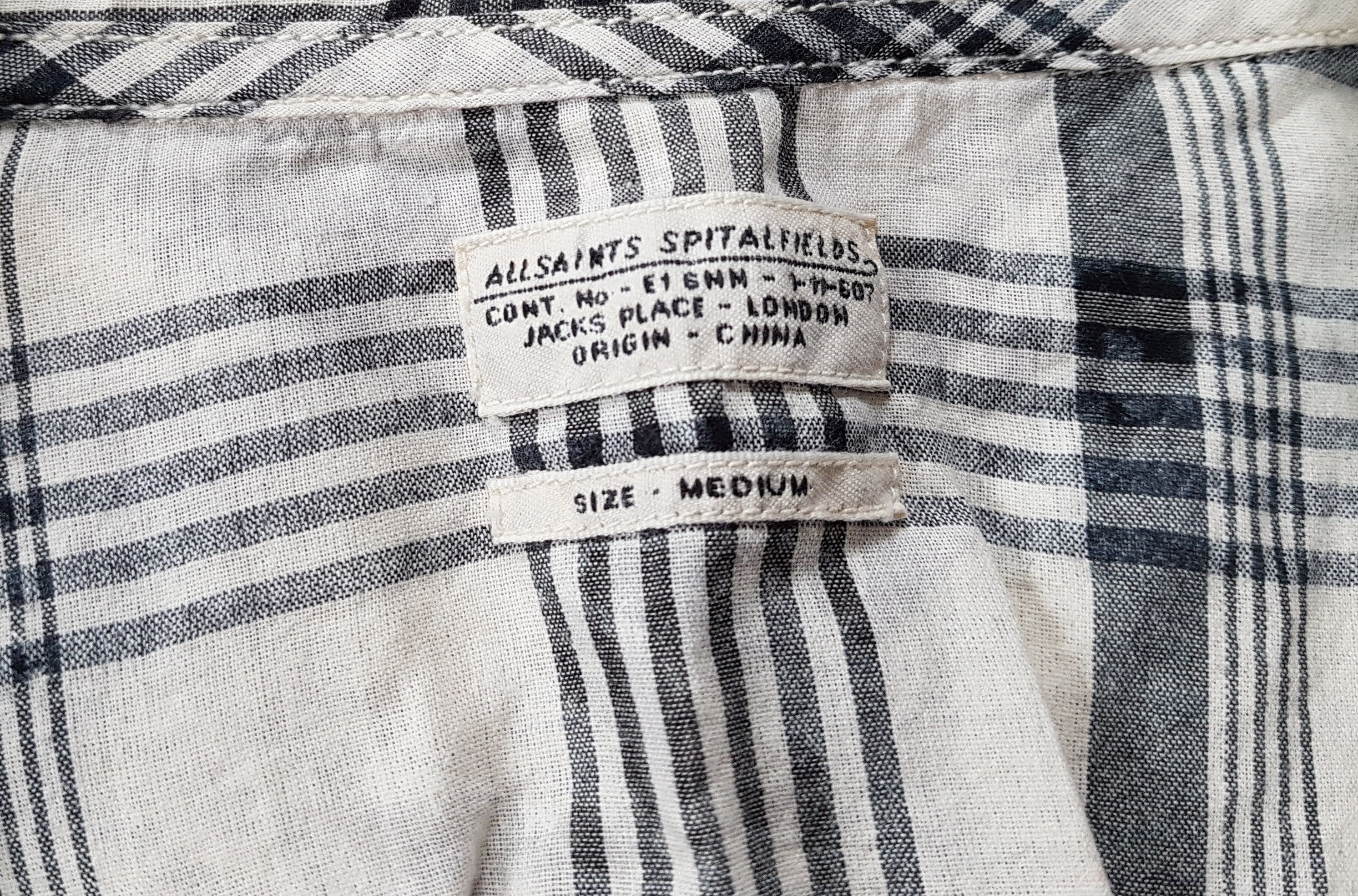 Allsaints ALLSAINTS Dodge Shirt Check Long Sleeve with wire Size US M / EU 48-50 / 2 - 6 Thumbnail