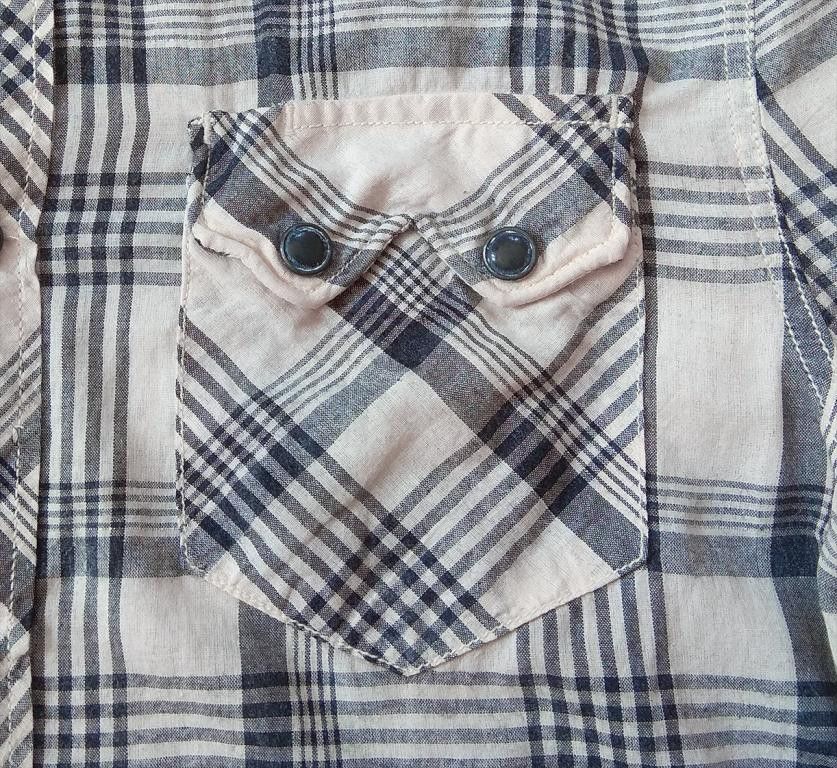 Allsaints ALLSAINTS Dodge Shirt Check Long Sleeve with wire Size US M / EU 48-50 / 2 - 2 Thumbnail