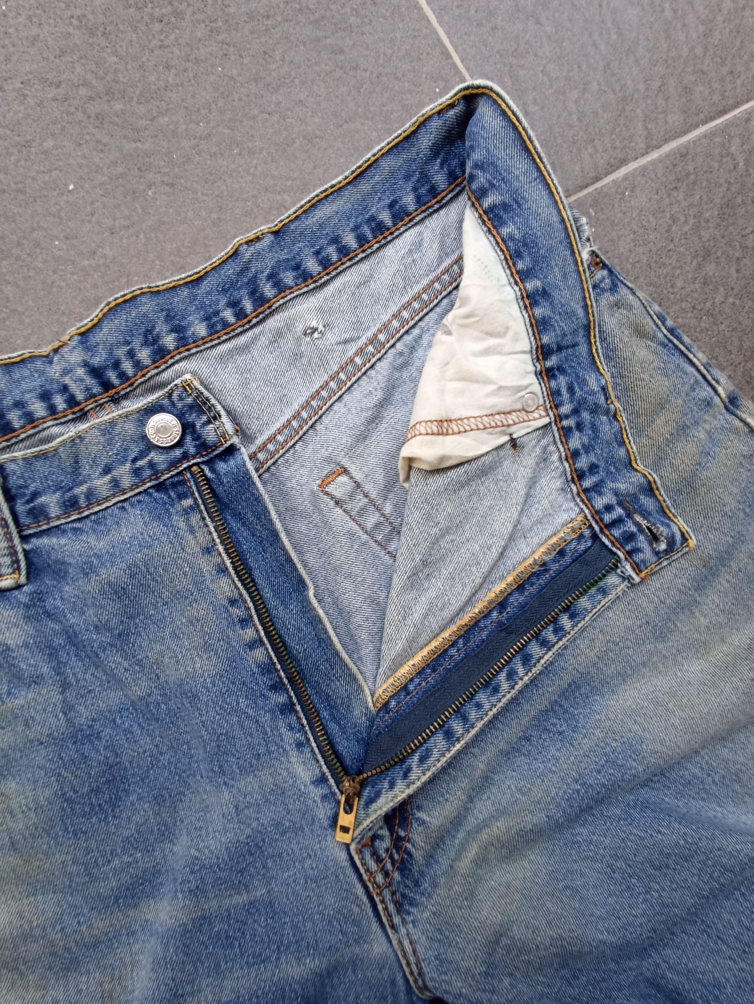 Jean × Levi's × Vintage Vintage Levis 550 Blue Wash Jeans - J244 Size US 40 / EU 56 - 3 Thumbnail