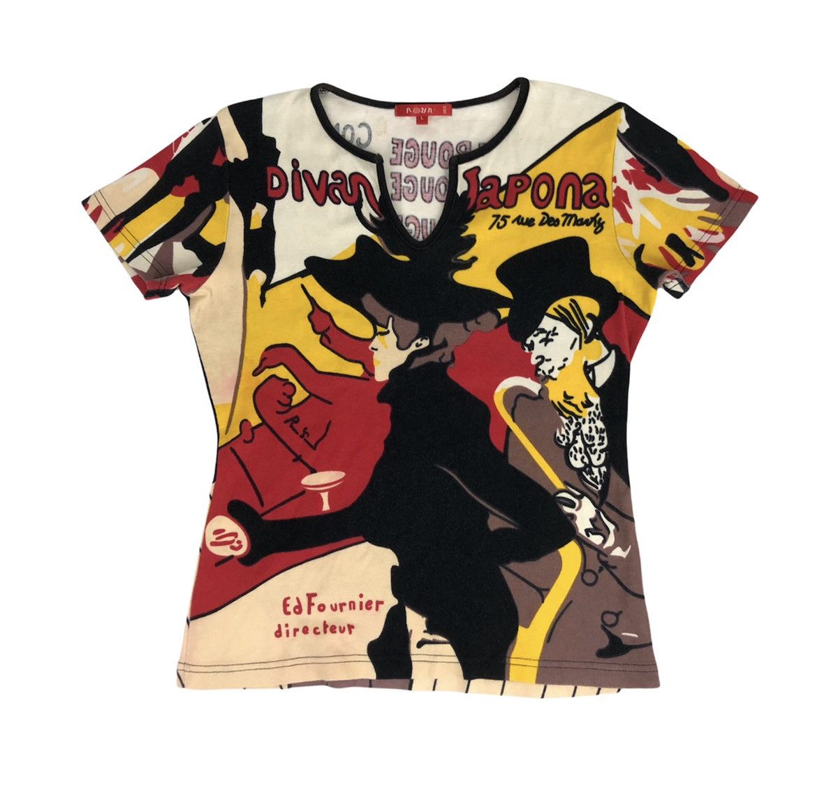 Other Rare Neon Moulin Rouge La Goulue Ed Fournier Over Printed Size S / US 4 / IT 40 - 1 Thumbnail