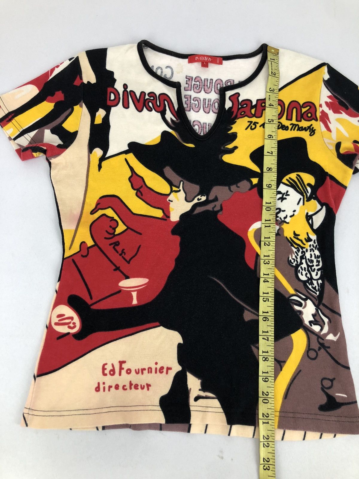 Other Rare Neon Moulin Rouge La Goulue Ed Fournier Over Printed Size S / US 4 / IT 40 - 8 Thumbnail