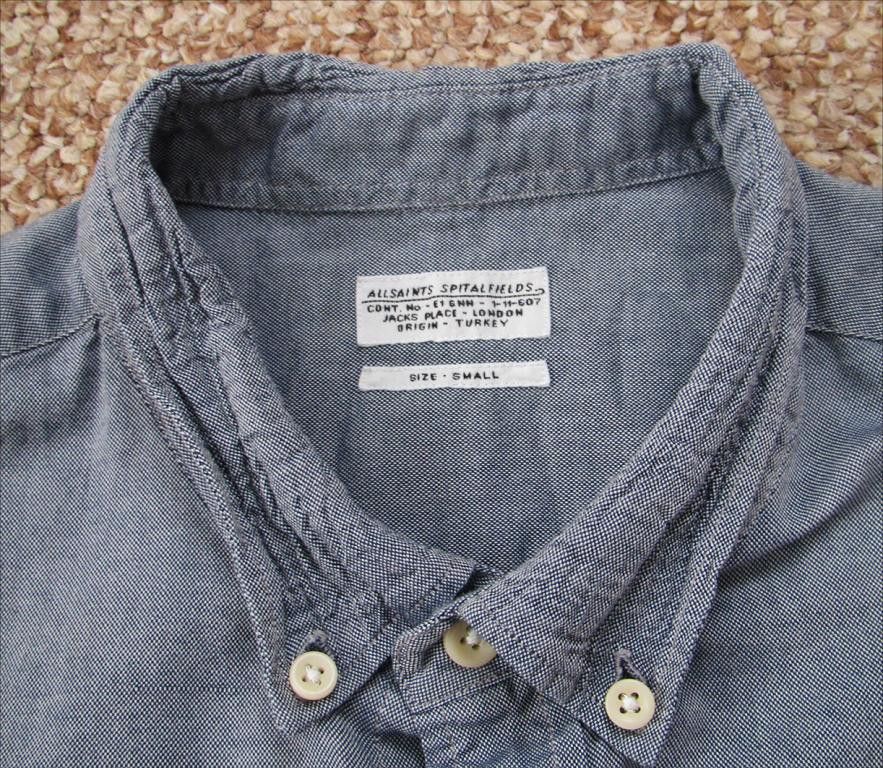 Allsaints ALLSAINTS Princelet Long Sleeve Shirt Size US S / EU 44-46 / 1 - 5 Thumbnail