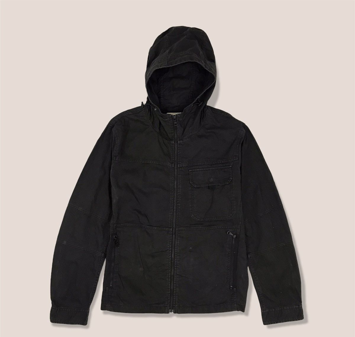Uniqlo Military Garment Parka Hoodie Jacket