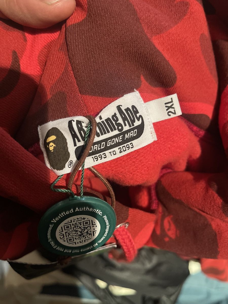 Bape Bape Camp Camo Pullover Size US XXL / EU 58 / 5 - 5 Thumbnail