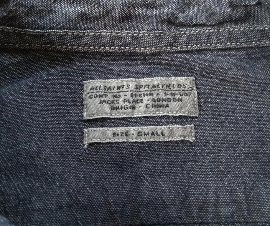 Allsaints ALLSAINTS Freestone Long Sleeve Shirt Size US S / EU 44-46 / 1 - 6 Thumbnail