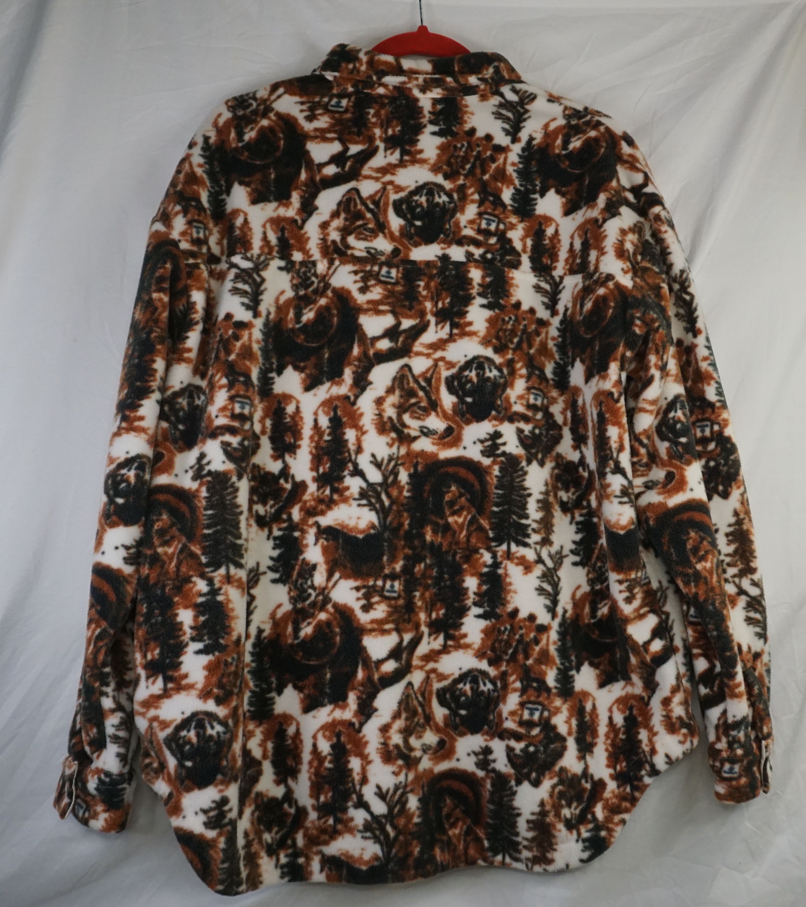 Columbia Columbia All Over Wolf Print Fleece (Check Sizing