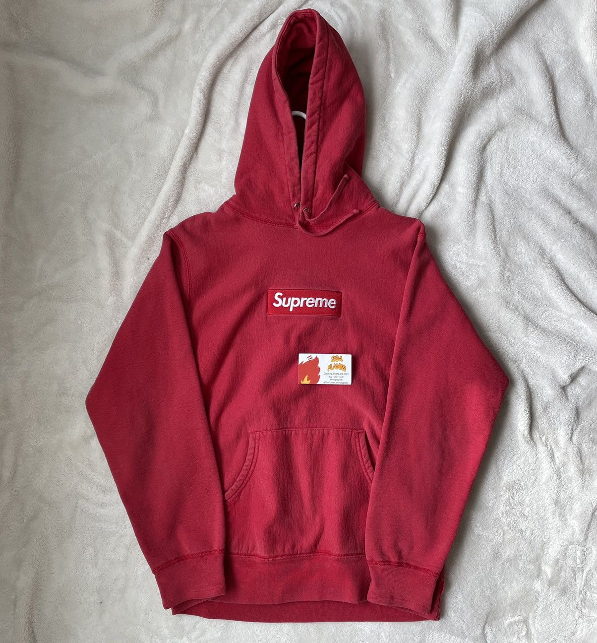 Supreme Supreme Red 2008 Box Logo Hoodie | Grailed