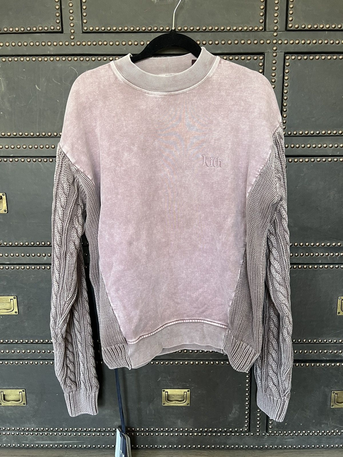 Kith Kith combo knit mock neck | Grailed