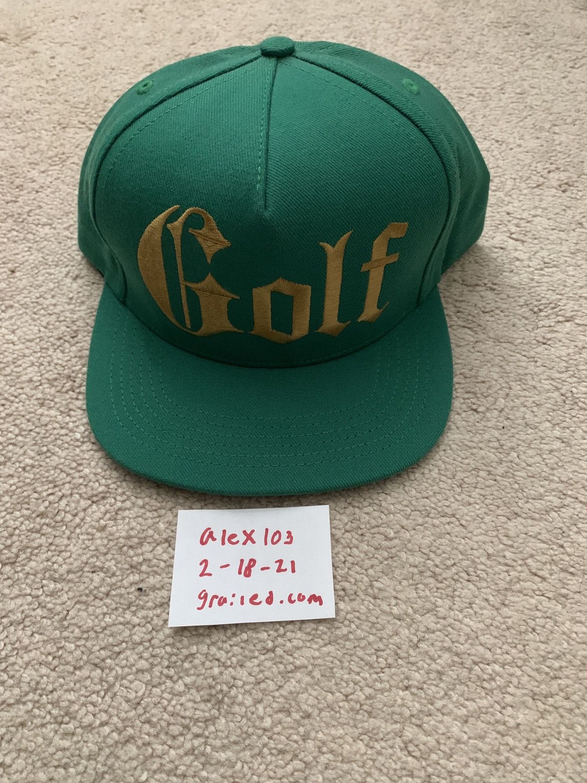Odd Future Odd Future Golf Wang Old English Hat | Grailed