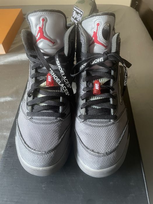 Jordan 5 Retro SP x Off-White Mid Muslin