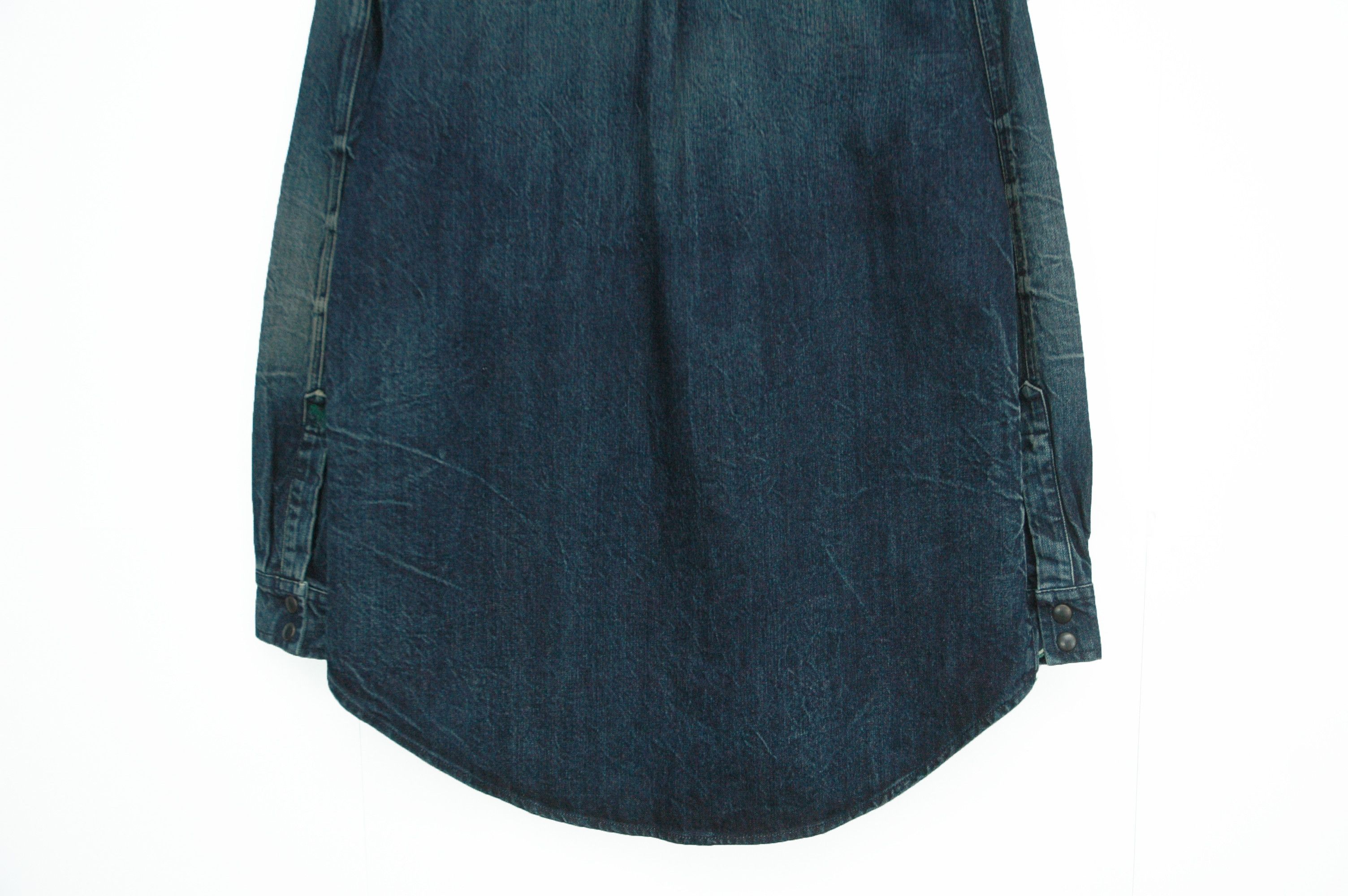 Other NWT The Good Genes New York Selvedge Denim Shirt Made Italy Size US S / EU 44-46 / 1 - 9 Thumbnail