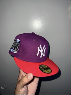 New Era 59FIFTY Jae Tips Forever New York Yankees 2000 Subway Series Patch Hat- Red, Pink Red/Pink / 8
