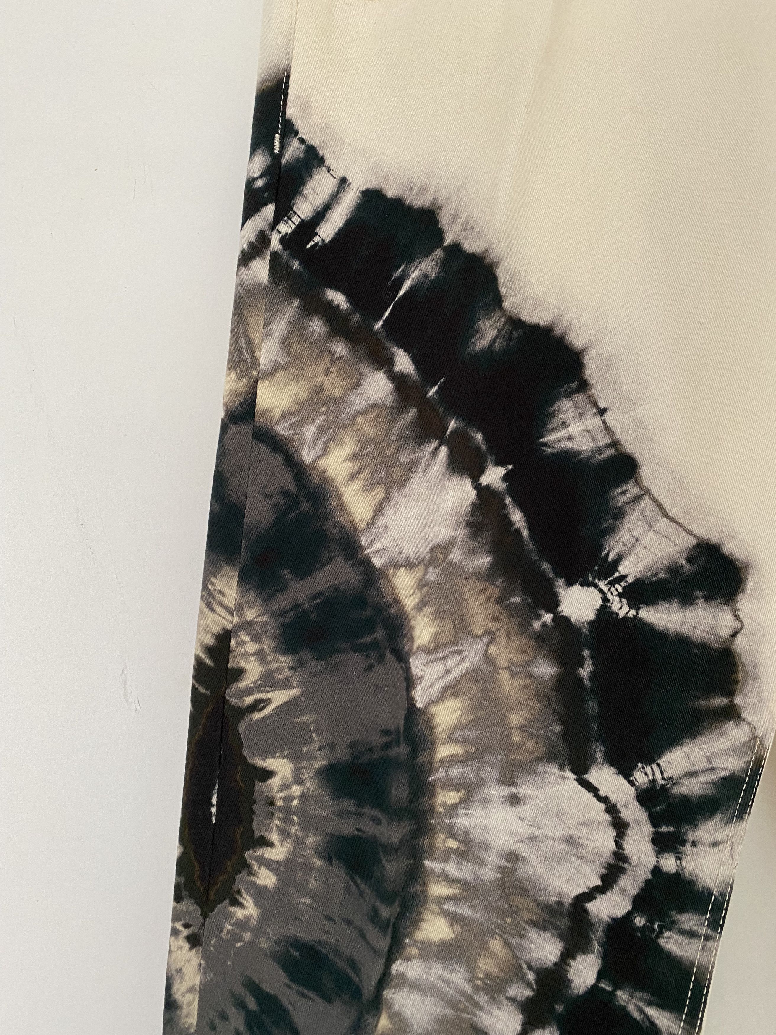 Dries Van Noten AW19 Light weight tie dye jeans (ecru) Size US 31 - 3 Thumbnail