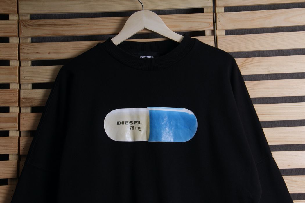 Diesel store pill sweatshirt