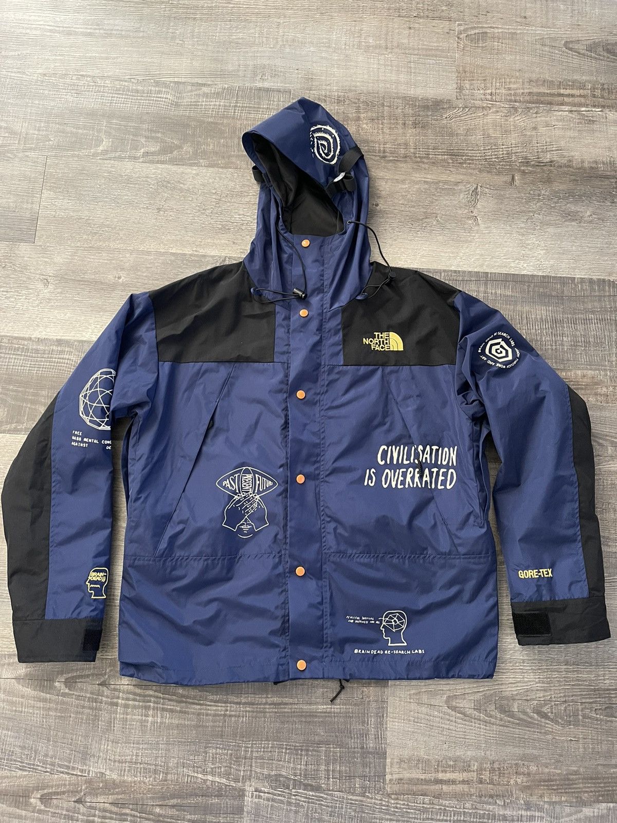 ハ Brain Dead × Goretex × The North Face The North Face x Brain