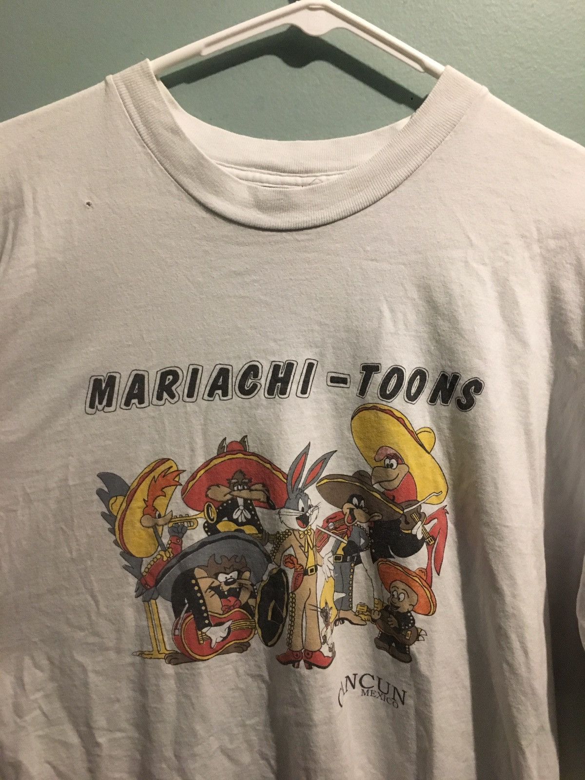 Vintage Vintage Looney Tunes Mariachi tee | Grailed