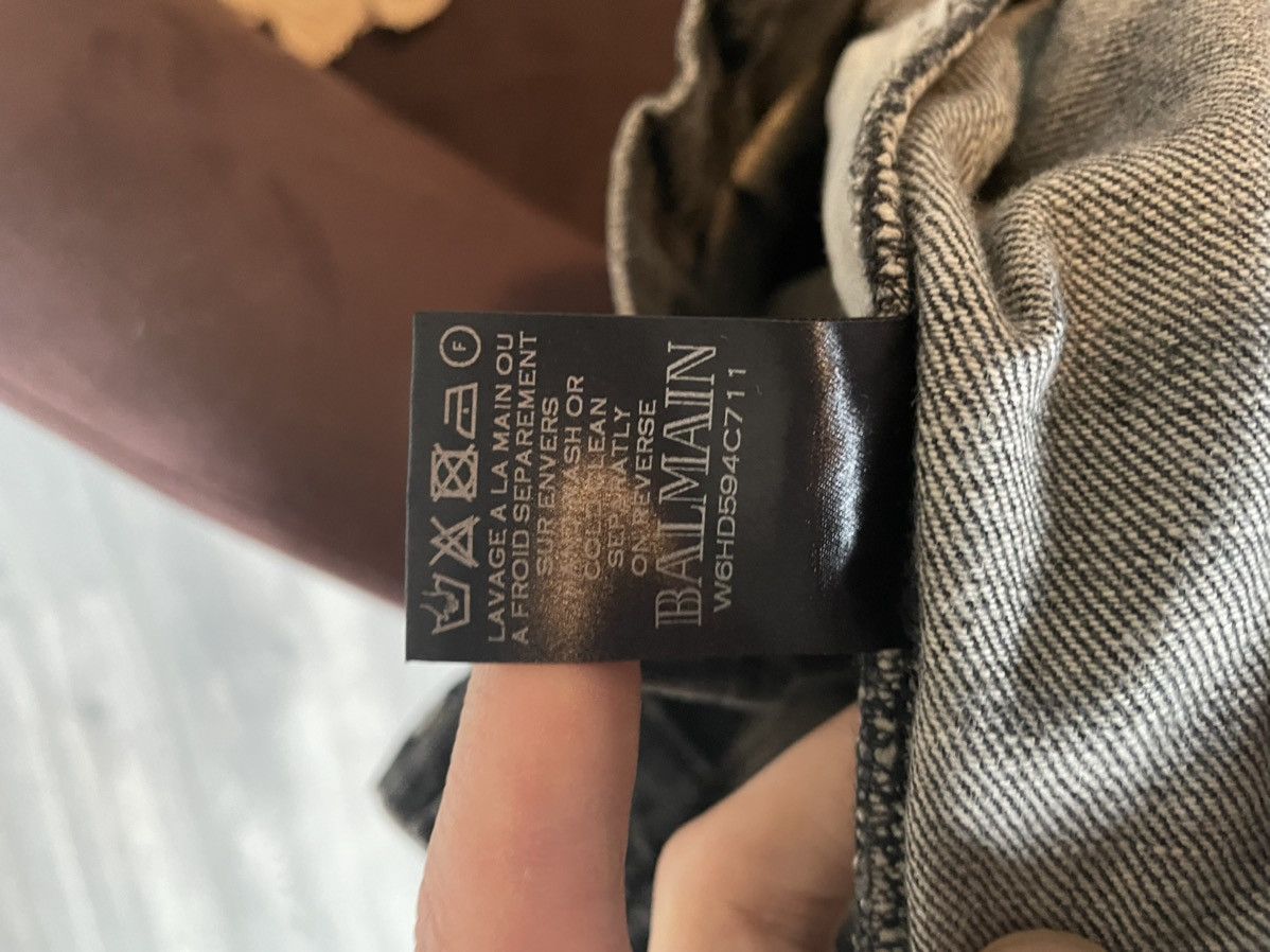 Balmain Cropped Jeans Size US 31 - 13 Thumbnail