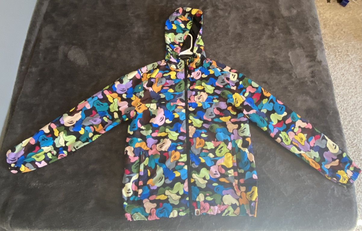 Multicolor bape jacket best sale