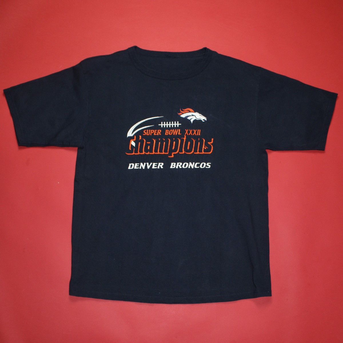 Vintage Vintage 1998 Denver Broncos Super Bowl XXXII Champs T-Shirt ...