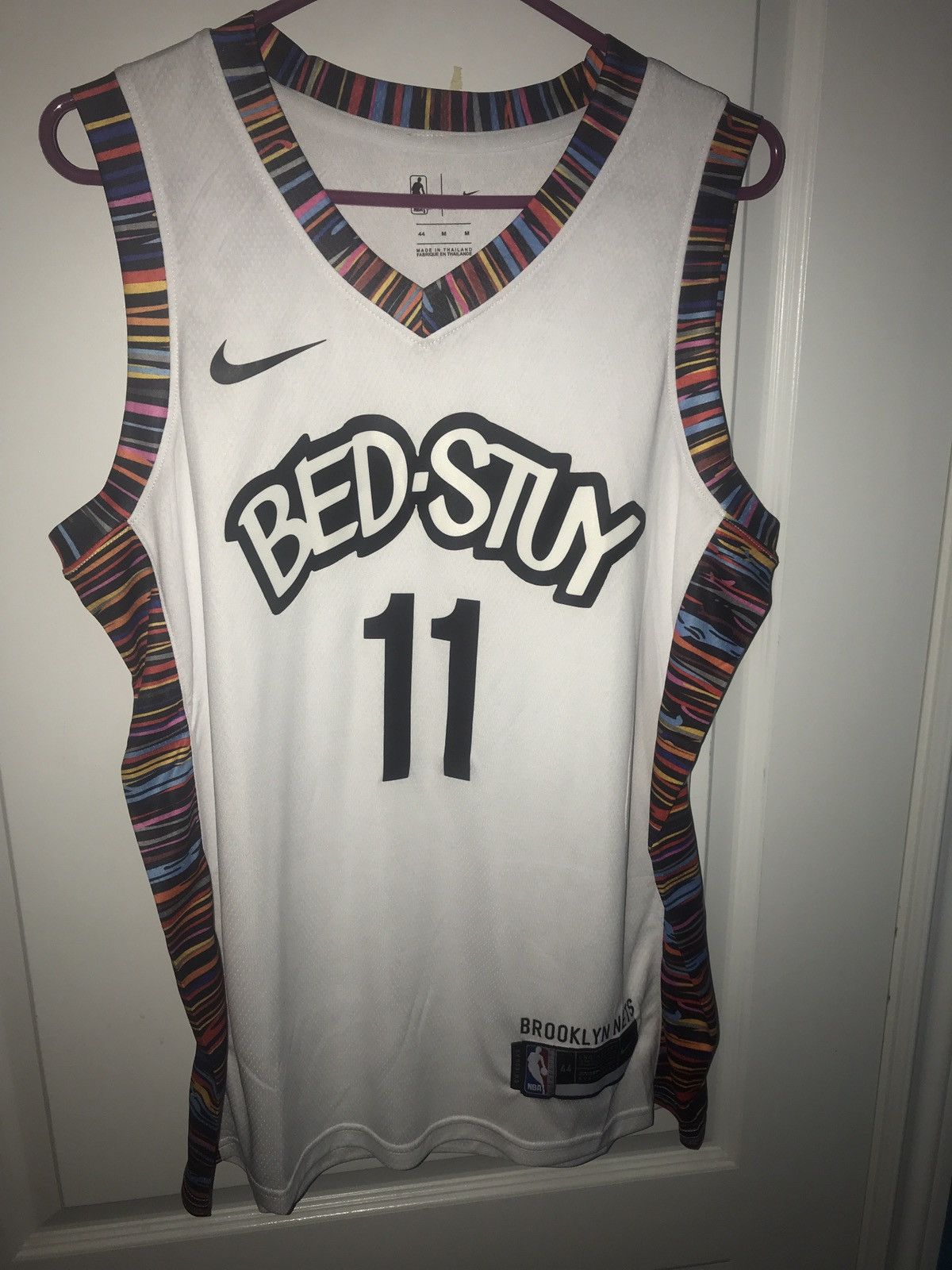 Nike Kyrie Irving brooklyn nets bed stuy jersey M Grailed