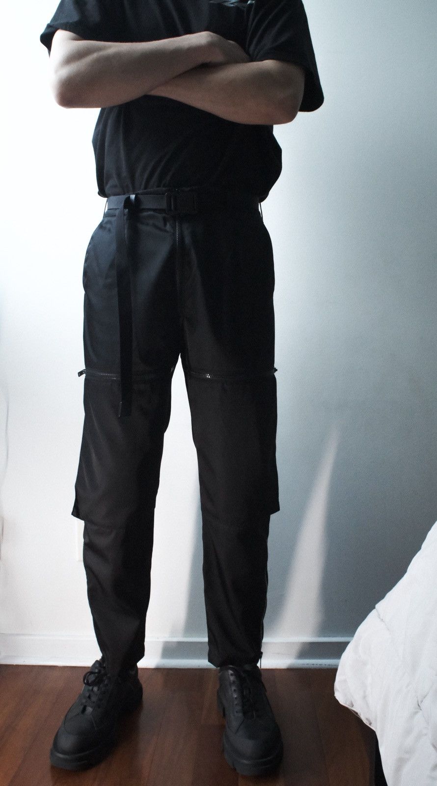 Prada Prada Black Gabardine Zip Trousers ‘19 Size US 34 / EU 50 - 4 Thumbnail