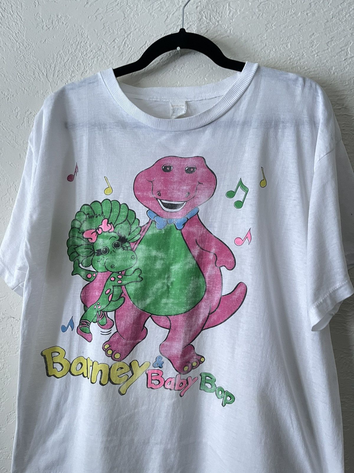 Vintage barnie toddler fashion t shirt