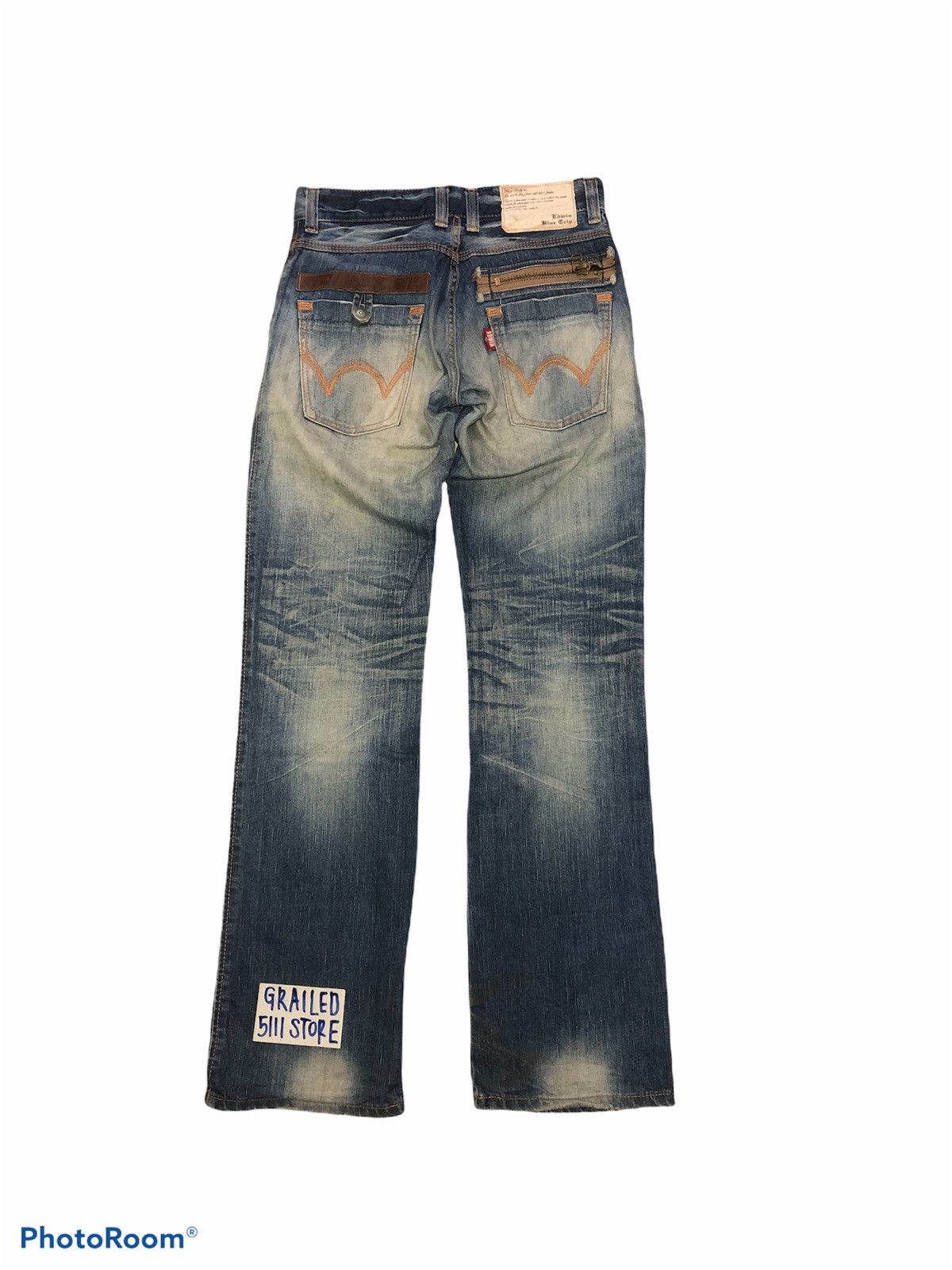 Edwin EDWIN BLUE TRIP DISTRESSED DENIM Size US 30 / EU 46 - 3 Thumbnail