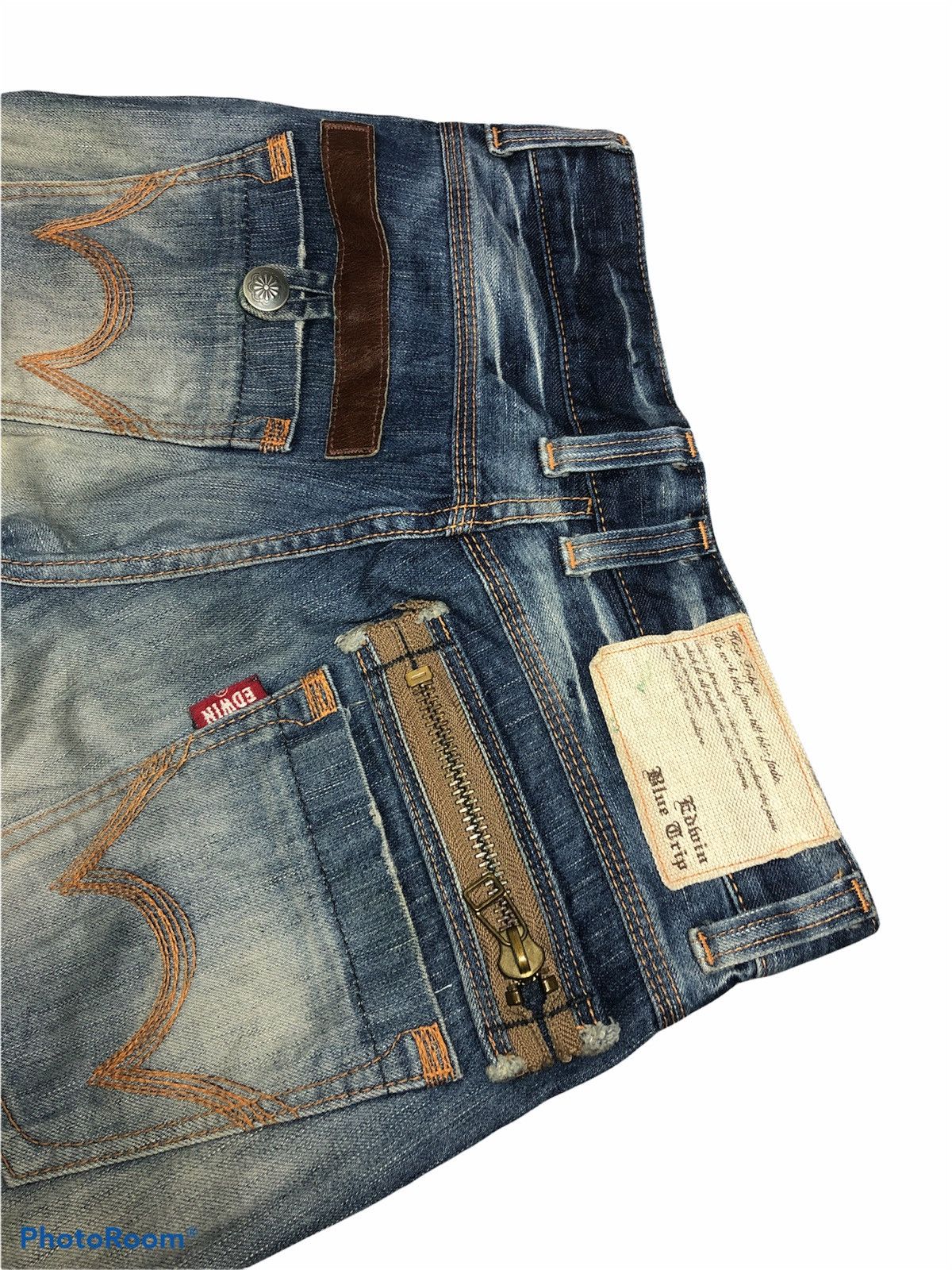 Edwin EDWIN BLUE TRIP DISTRESSED DENIM Size US 30 / EU 46 - 4 Thumbnail