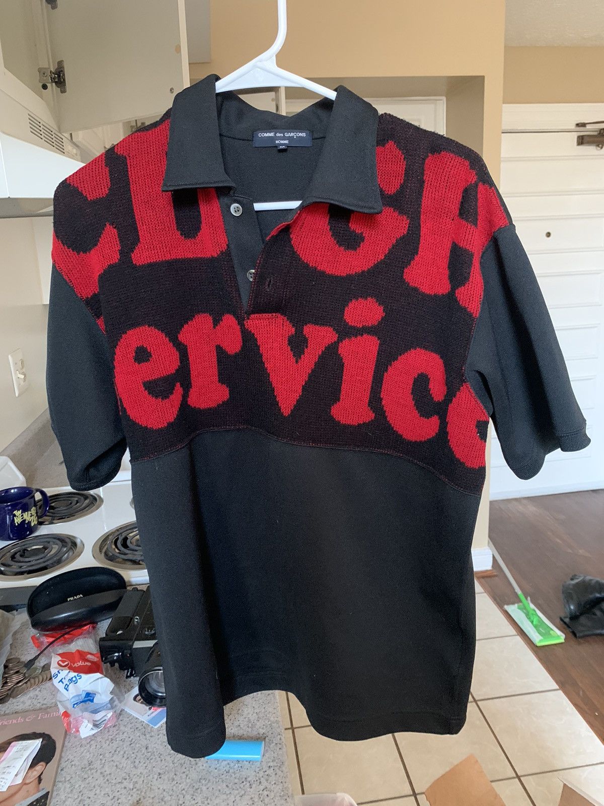 Comme Des garcons homme knit polo