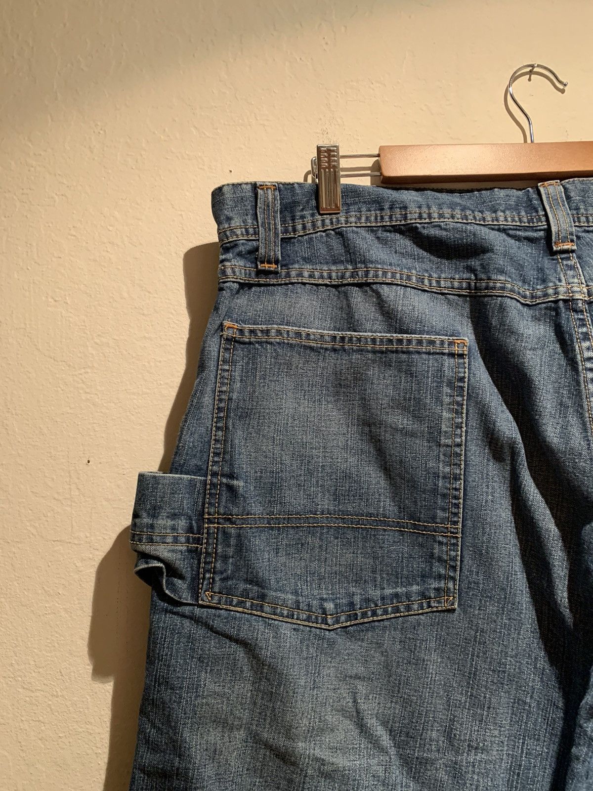 Denim & Supply Ralph Lauren *RARE* Vintage Polo Jeans Ralph Lauren Double Knee Carpenter Size US 38 / EU 54 - 6 Thumbnail