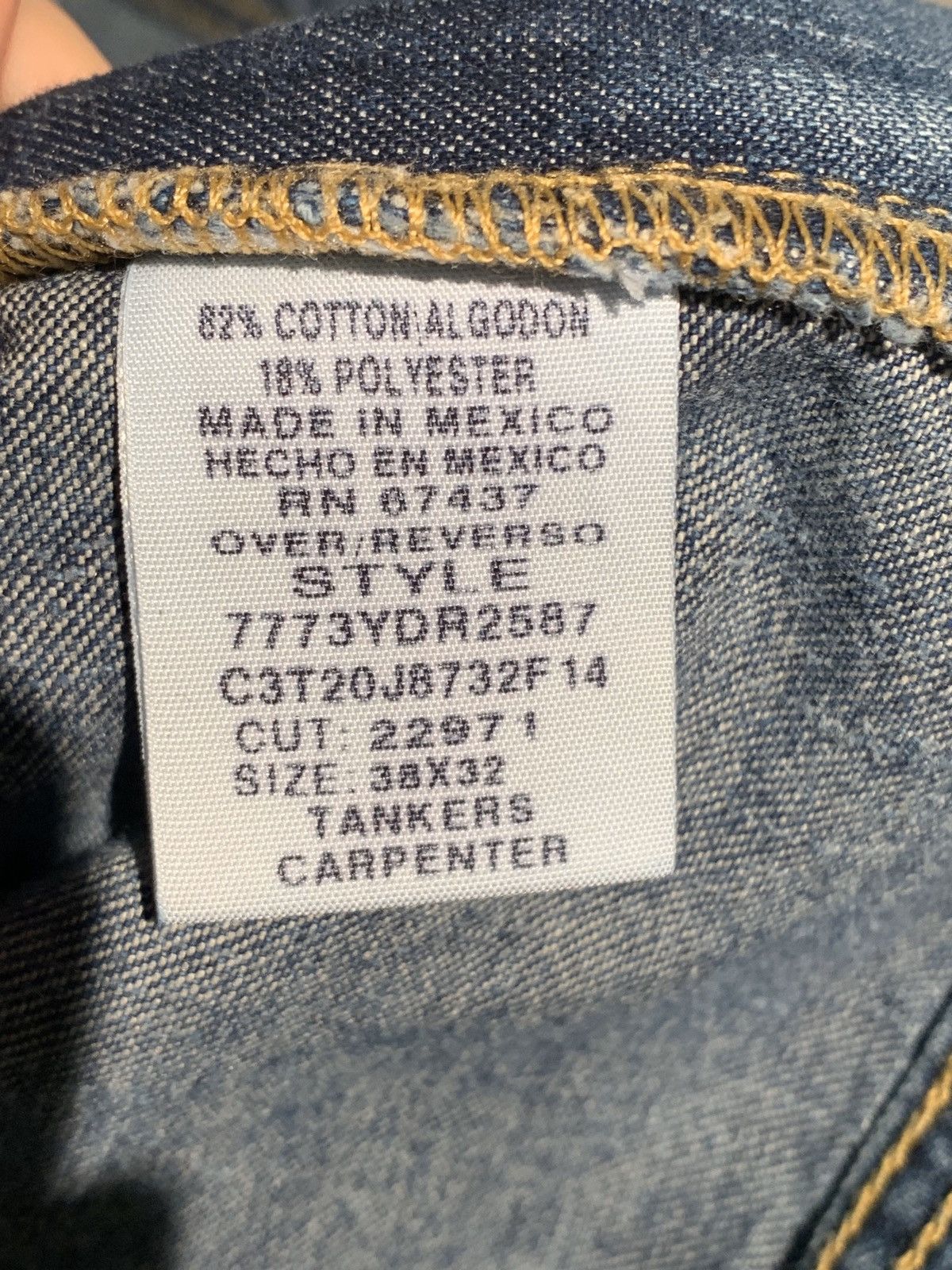 Denim & Supply Ralph Lauren *RARE* Vintage Polo Jeans Ralph Lauren Double Knee Carpenter Size US 38 / EU 54 - 8 Thumbnail