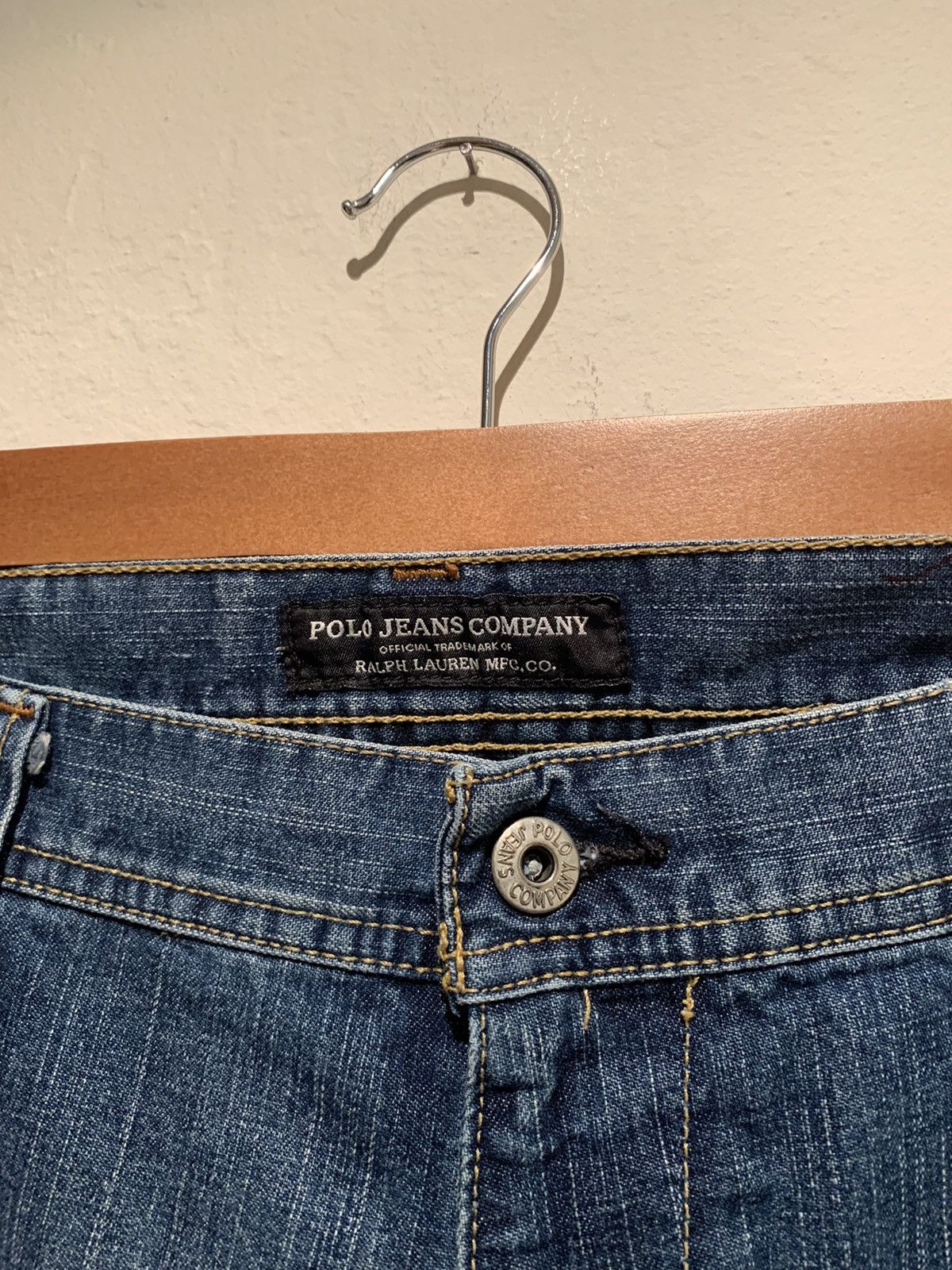 Denim & Supply Ralph Lauren *RARE* Vintage Polo Jeans Ralph Lauren Double Knee Carpenter Size US 38 / EU 54 - 7 Thumbnail