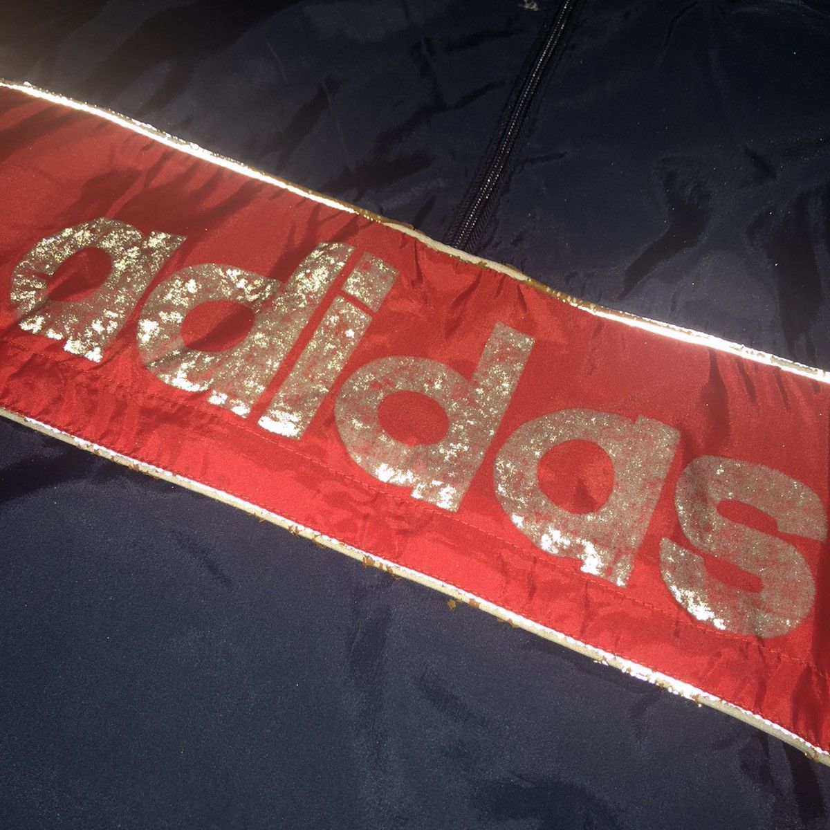 Adidas Vintage 1980s Adidas Tennis Lipton International Winbreaker Size US L / EU 52-54 / 3 - 10 Thumbnail