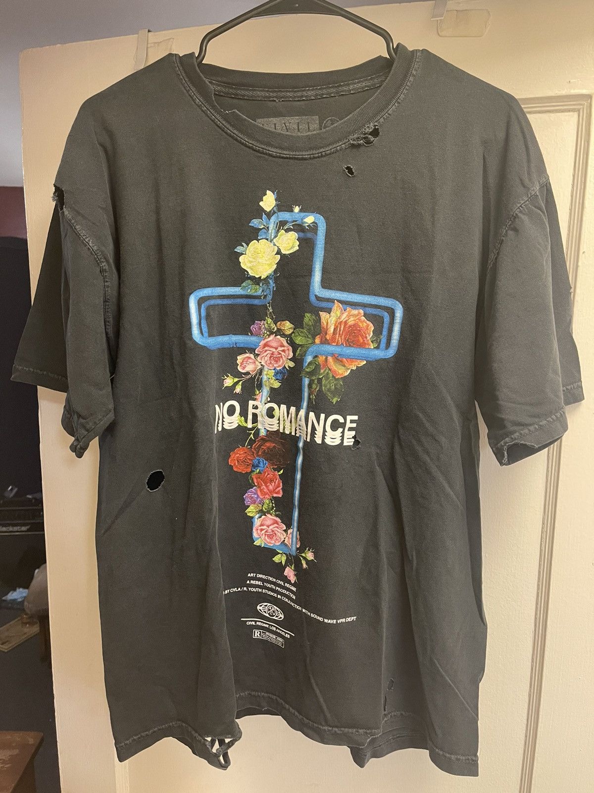 NO ROMANCE vintage shirt