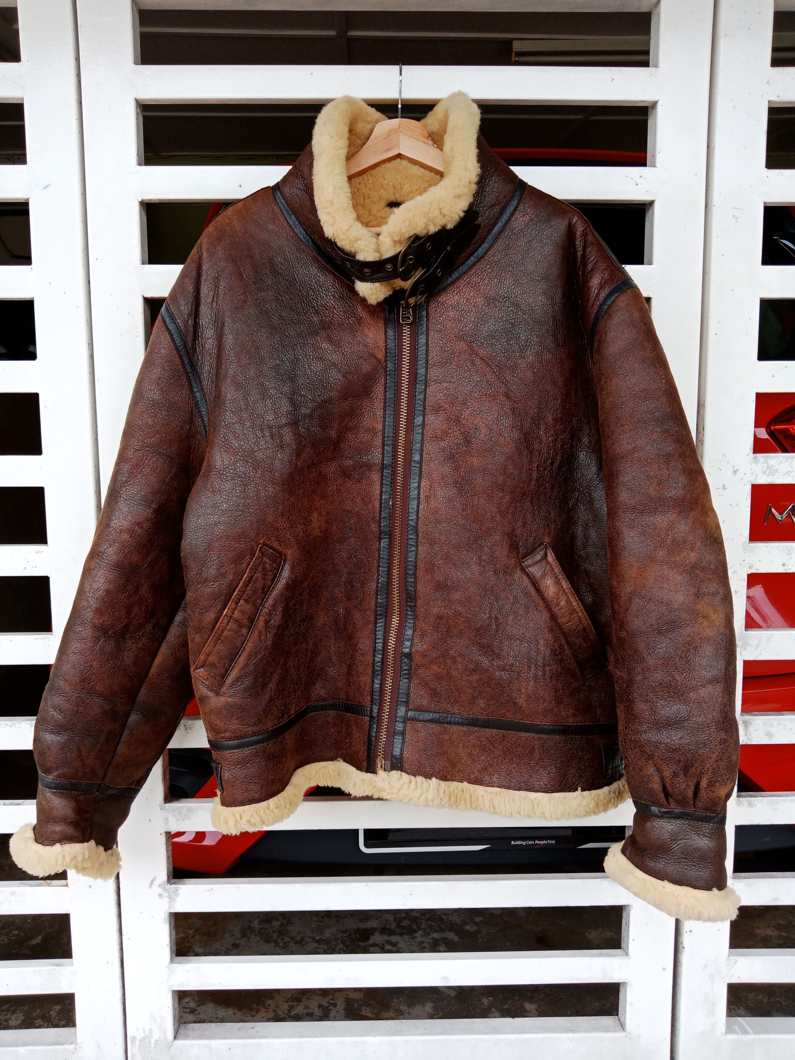 WIND ARMOR TYPEB-3 U.S.SHEEPSKIN