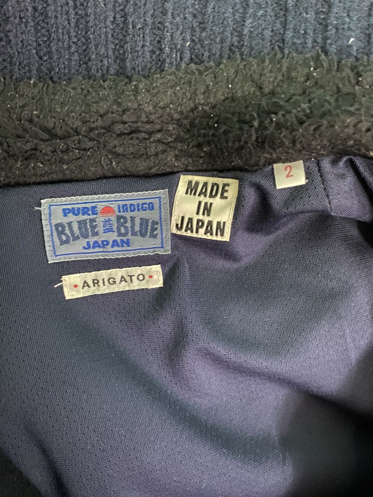 Blue Blue Japan × Vintage VINTAGE BLUE BLUE JAPAN ARIGATO HEAVY JACKET Size US M / EU 48-50 / 2 - 6 Thumbnail