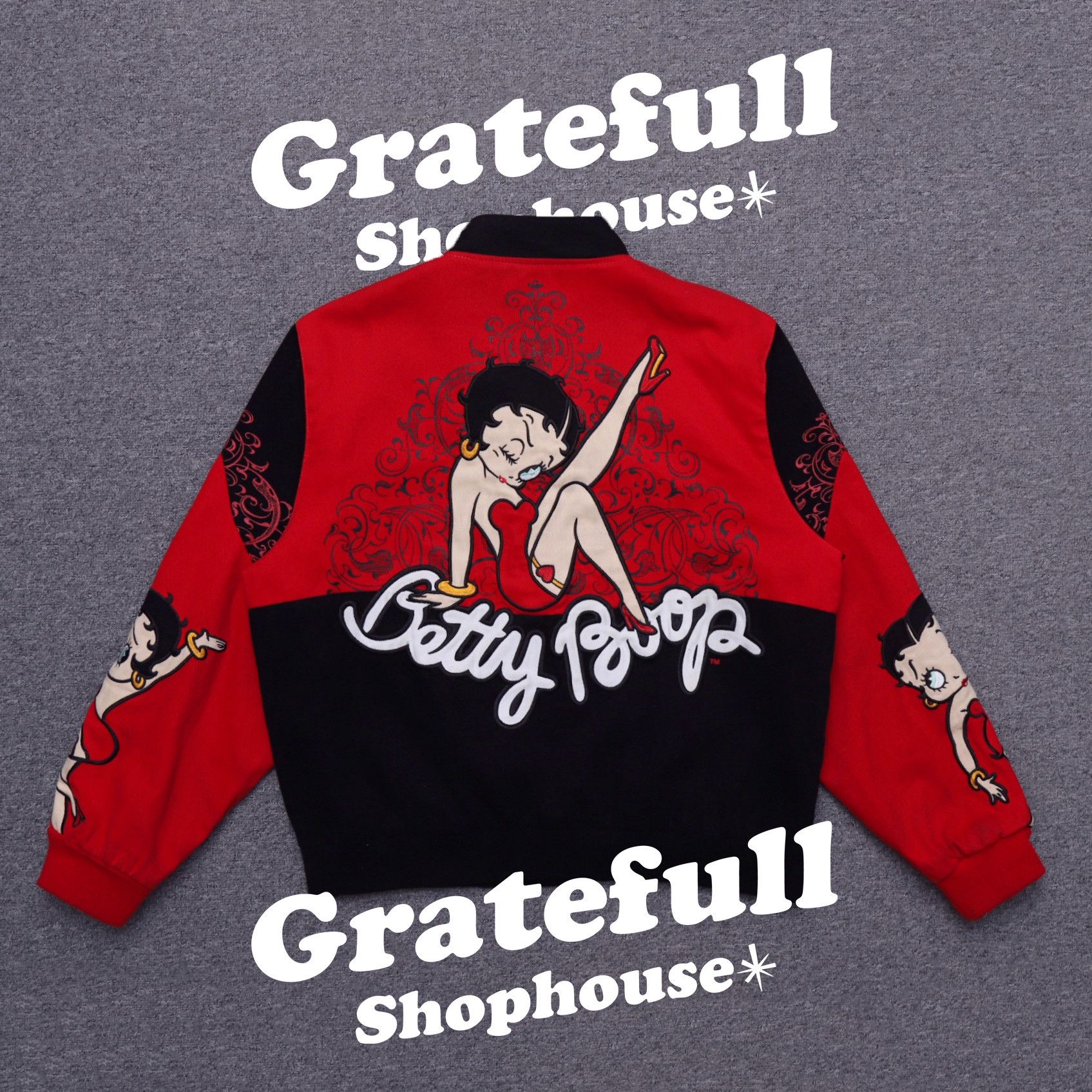 Jh Design Vintage BETTY BOOP jacket Grailed