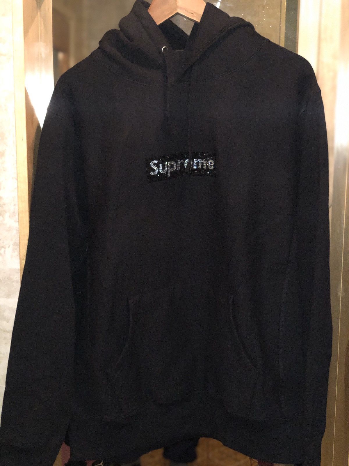 Supreme Hoodie Swarovski SUPREME X SWAROVSKI MOTION LOGO HOODED 