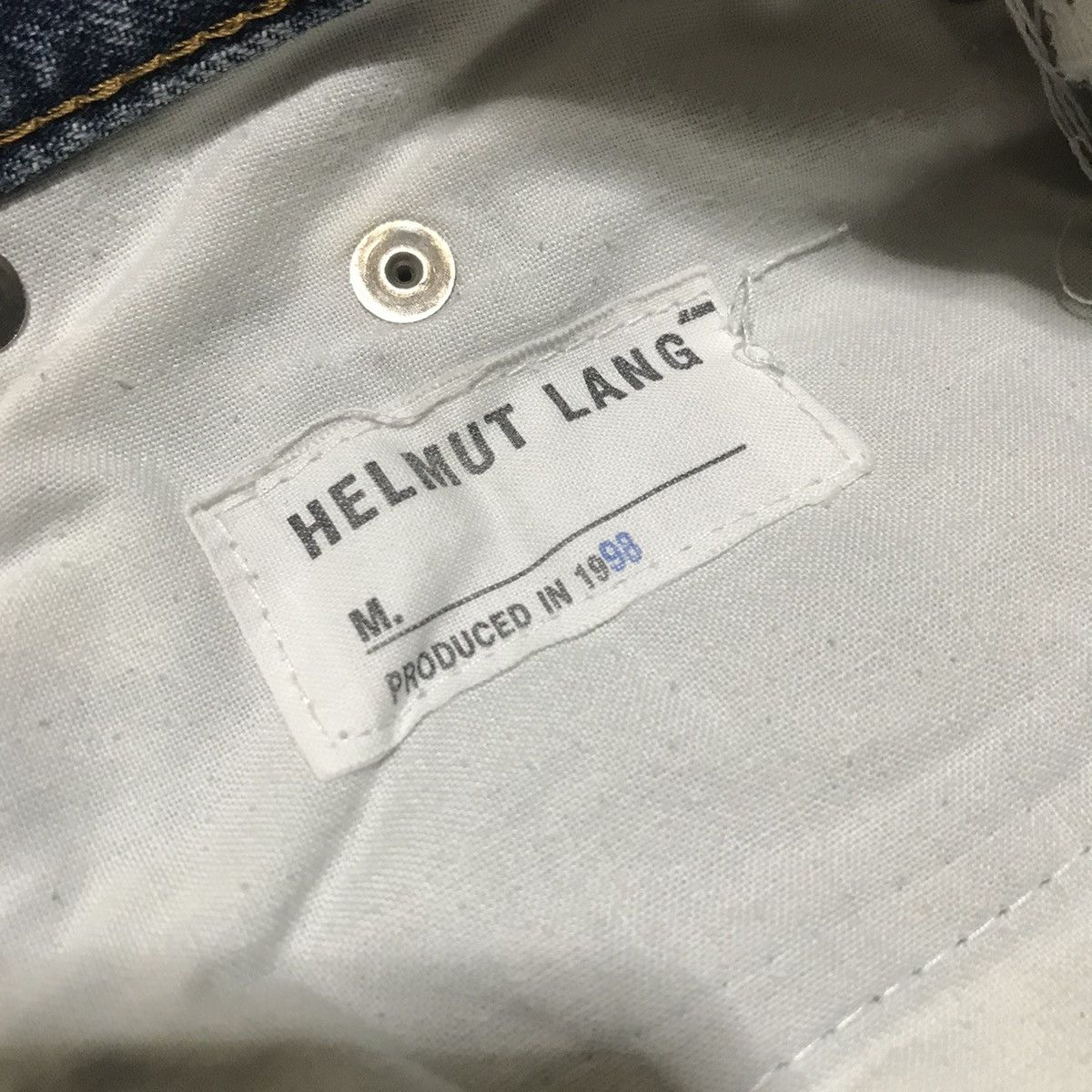 Helmut Lang 1998 Helmut Lang Jeans Classic Cut Raw Denim Size US 28 / EU 44 - 6 Thumbnail