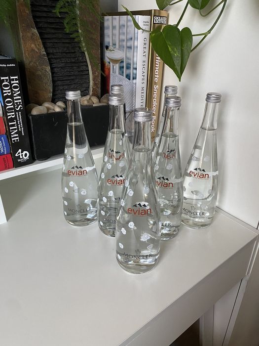 Moncler Evian x Moncler Glass Bottle Grailed