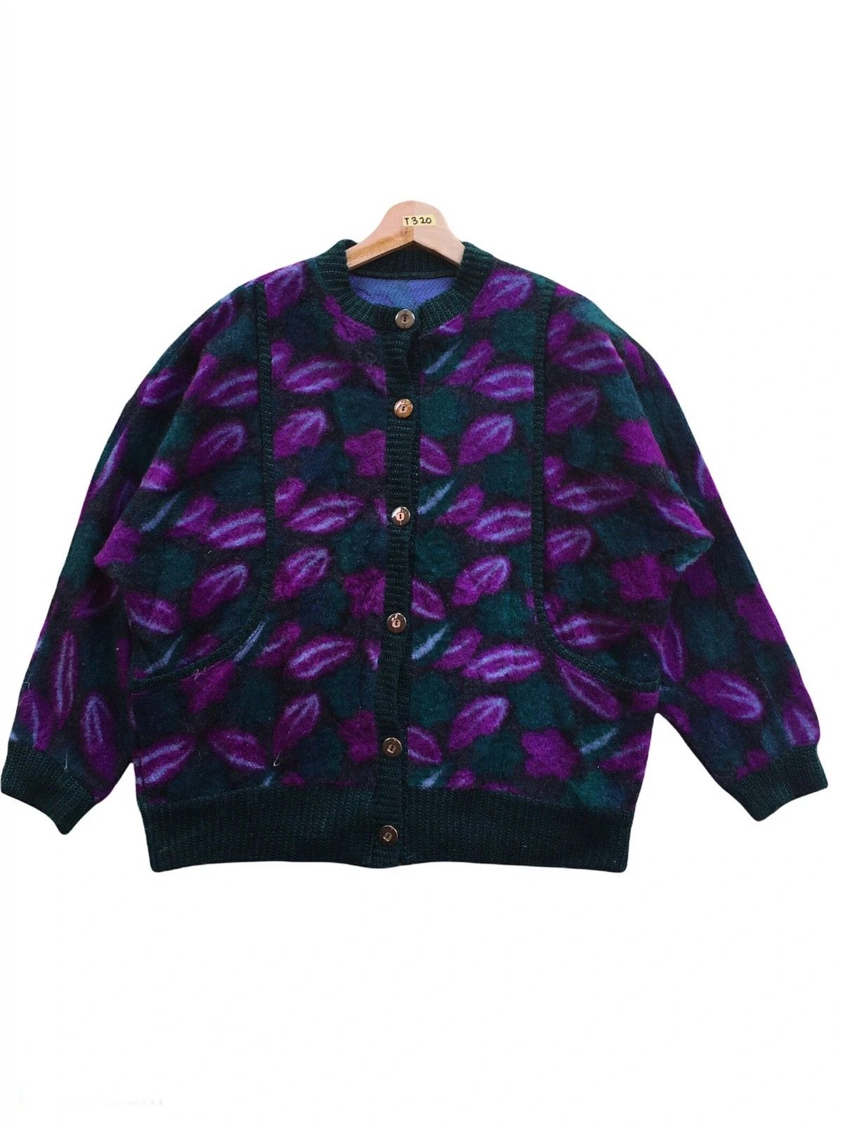Other 📌Japan Cardigan/Knit Pullover Fleece Monogram Wth Pocket Size US XL / EU 56 / 4 - 1 Thumbnail