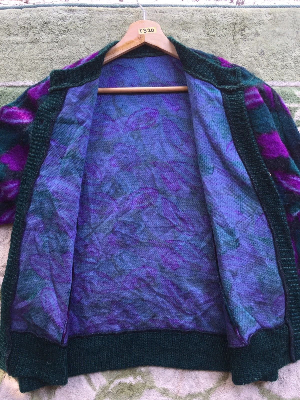 Other 📌Japan Cardigan/Knit Pullover Fleece Monogram Wth Pocket Size US XL / EU 56 / 4 - 8 Thumbnail