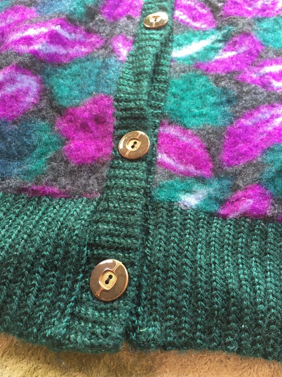 Other 📌Japan Cardigan/Knit Pullover Fleece Monogram Wth Pocket Size US XL / EU 56 / 4 - 5 Thumbnail