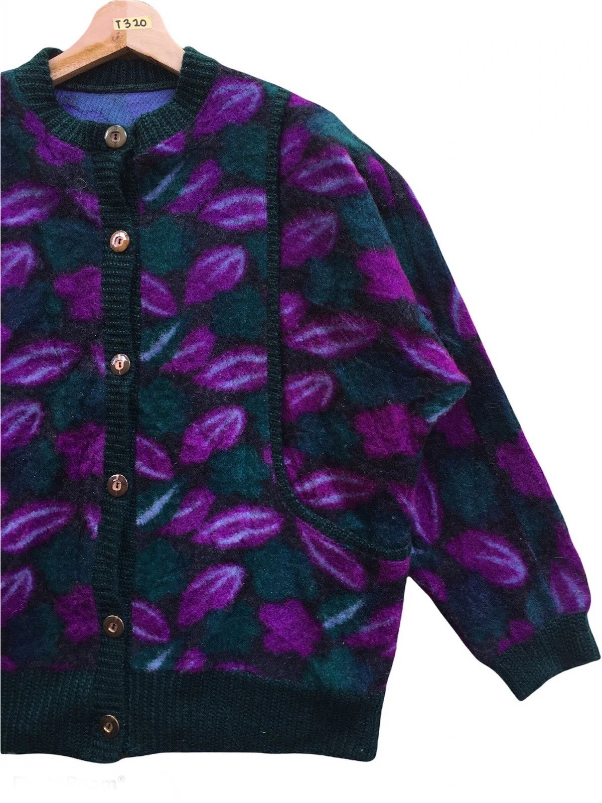 Other 📌Japan Cardigan/Knit Pullover Fleece Monogram Wth Pocket Size US XL / EU 56 / 4 - 2 Thumbnail