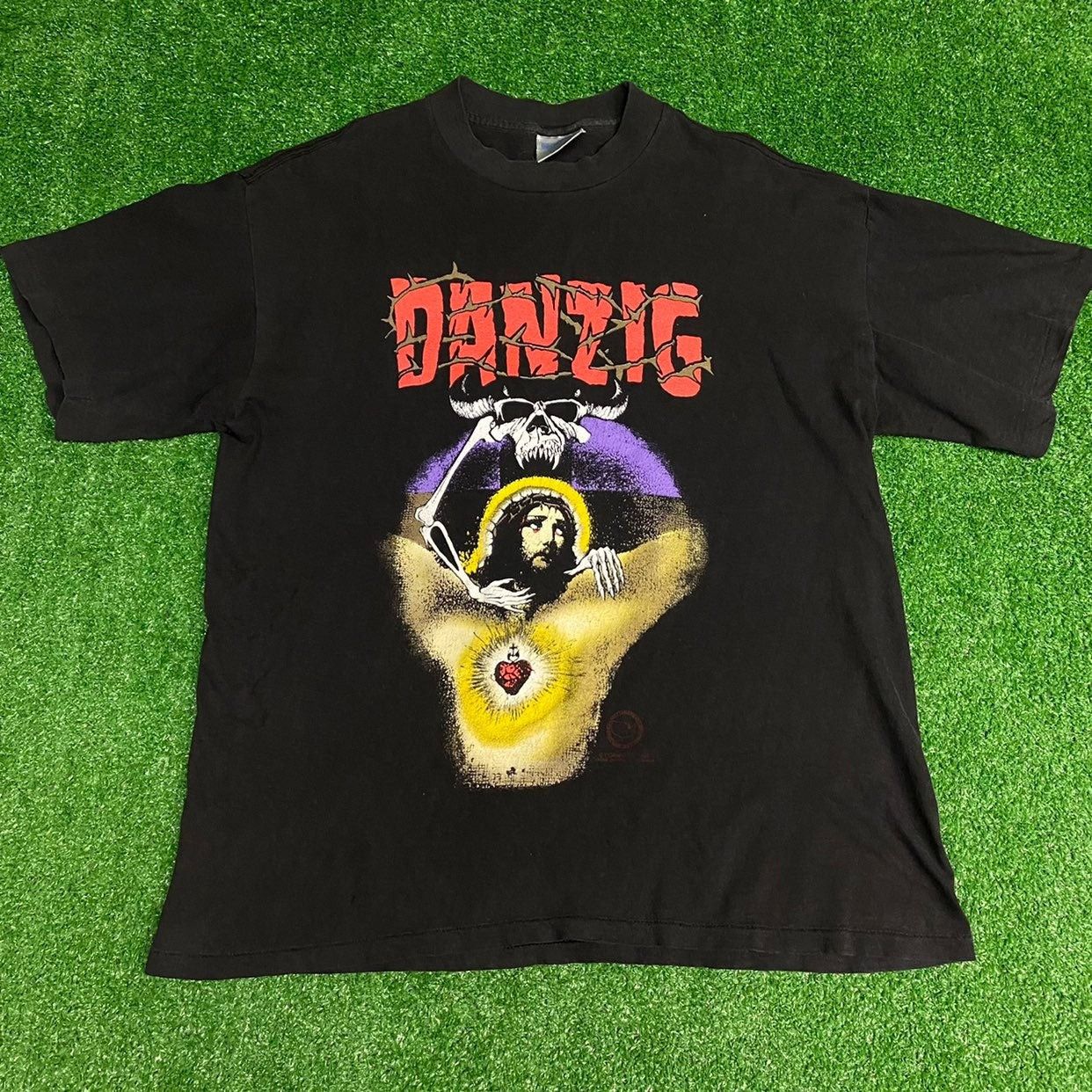 Band Tees × Tour Tee × Vintage Vintage 1990 DANZIG Long way back from ...