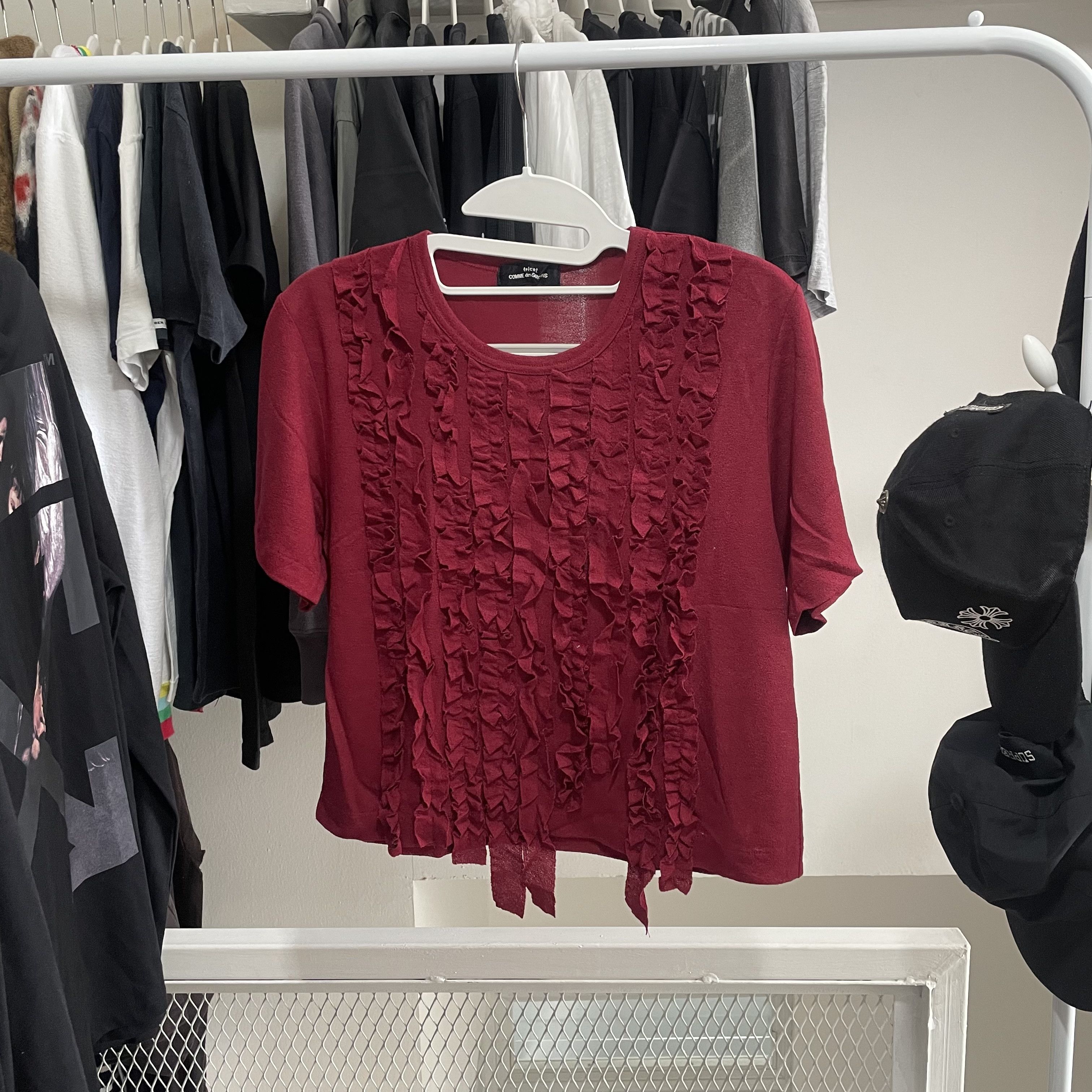 AAA 希少 tricot COMME des GARCONS tricot COMME des GARCONS トリココムデギャルソンtricot フロントロゴ