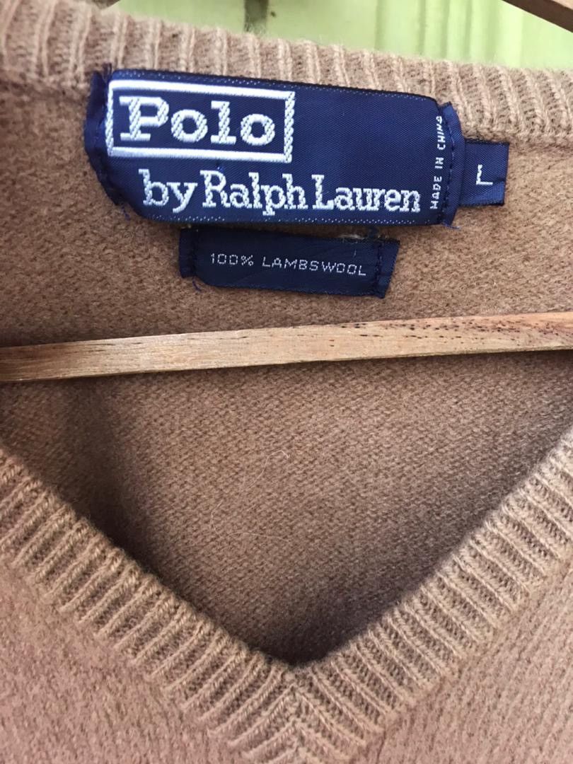 🔴Vintage 100% LambsWool Polo Ralph Lauren Knitwear