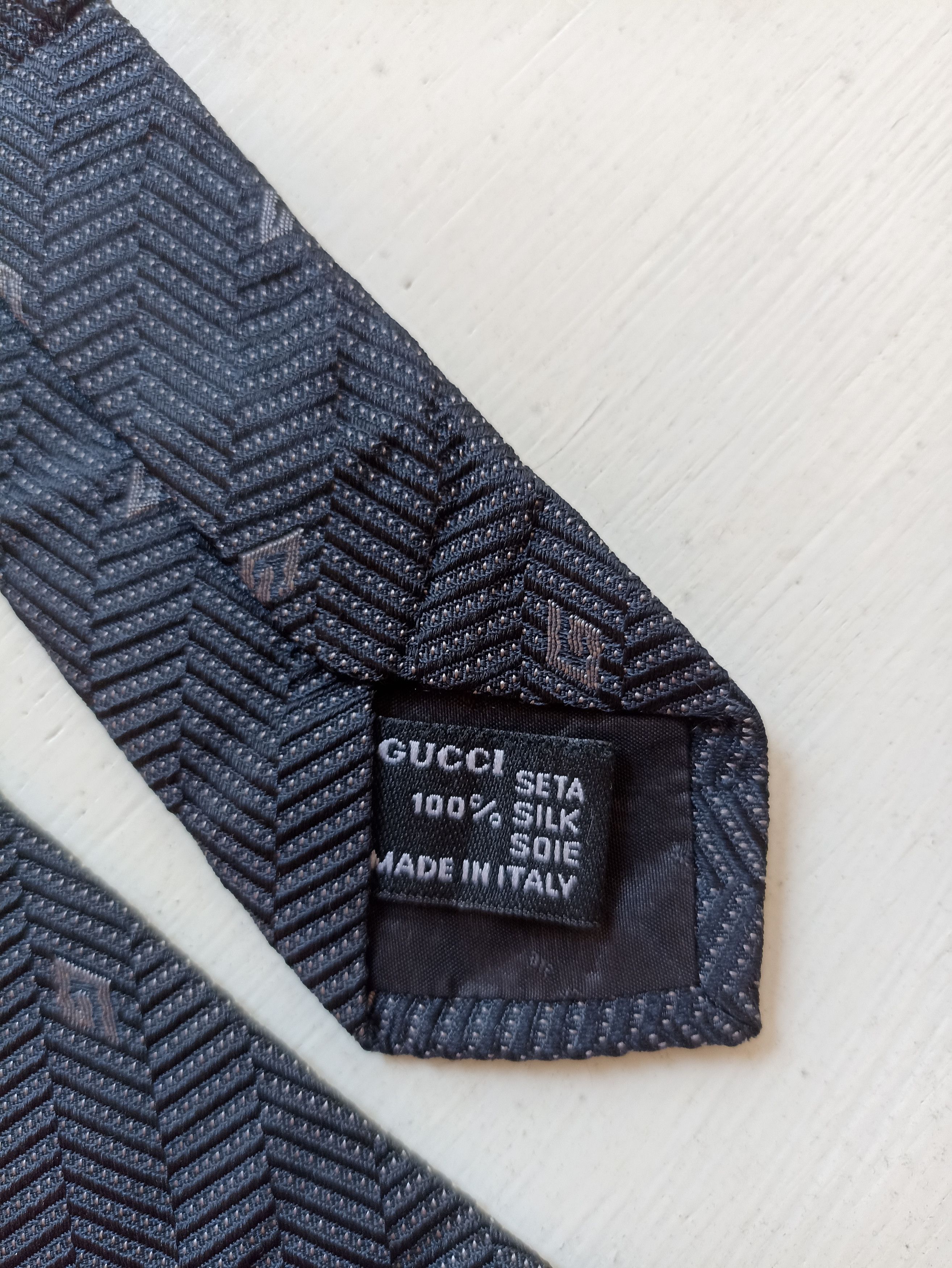 Gucci Gucci tie silk 100% monogram Size ONE SIZE - 7 Thumbnail