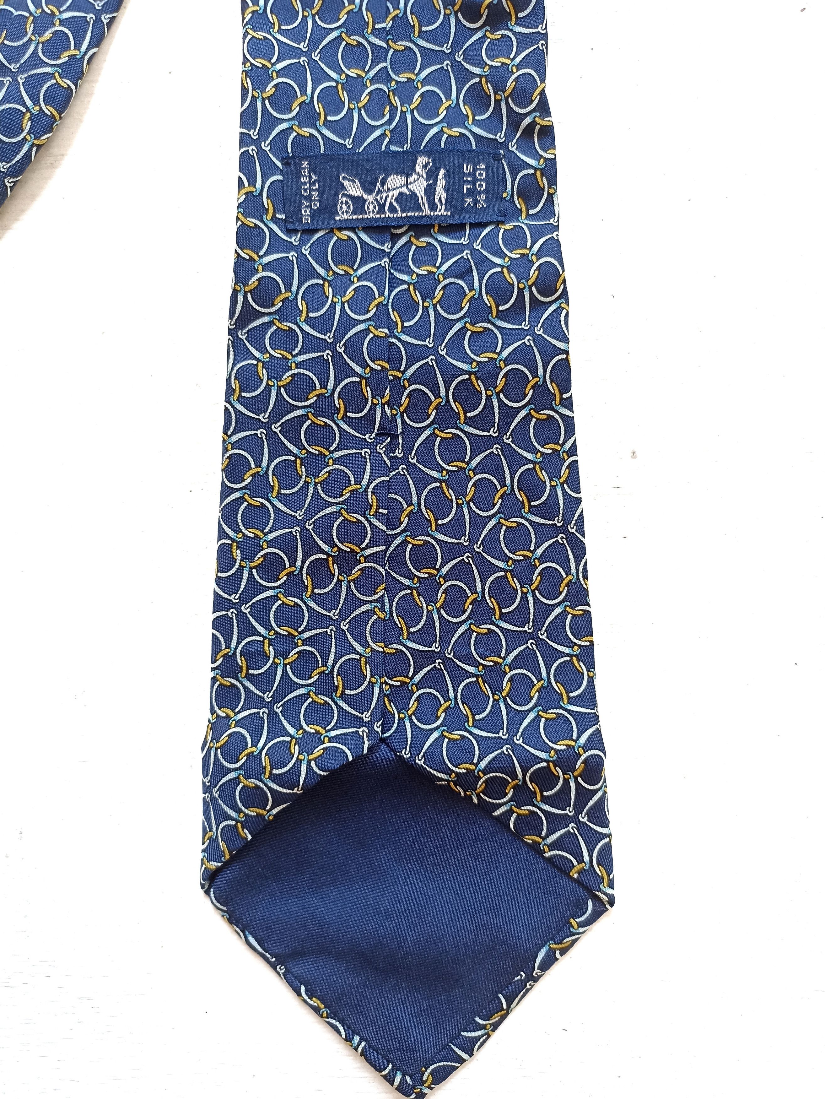 Hermes Vintage Hermes tie 100% silk Size ONE SIZE - 2 Thumbnail