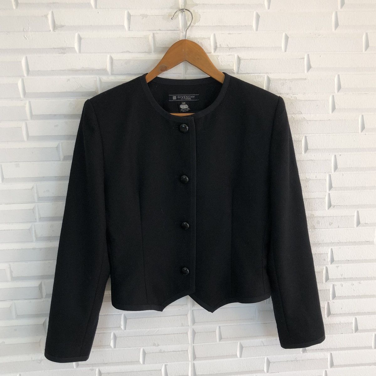 Designer × Givenchy GIVENCHY HI FORMAL CROPPED JACKET Size US S / EU 44-46 / 1 - 4 Thumbnail